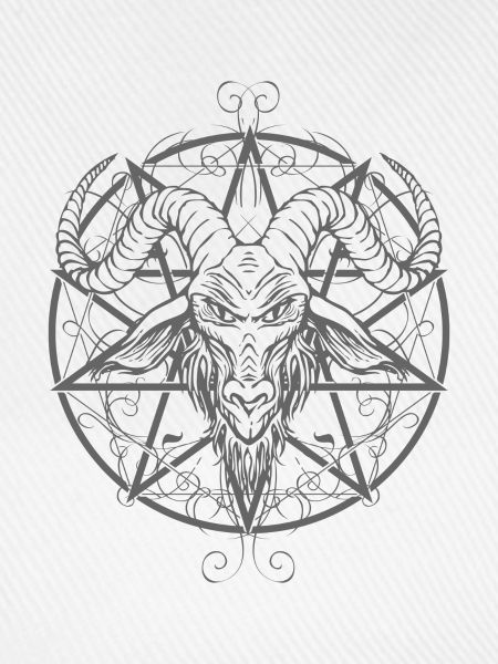 Grauer Baphomet