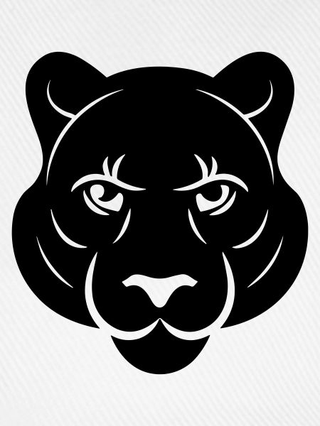 Kopf des Panthers