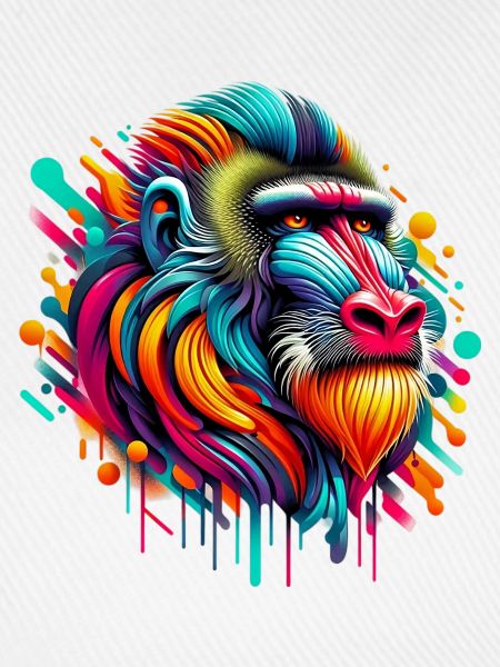 Mandrill-Affe
