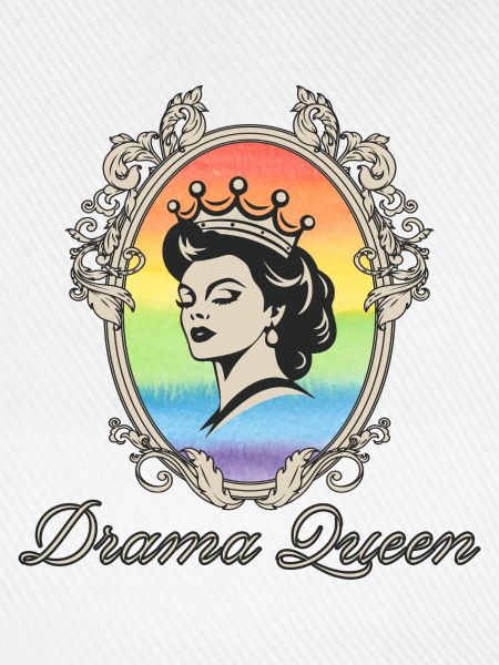 Drama Queen Regenbogenkrone
