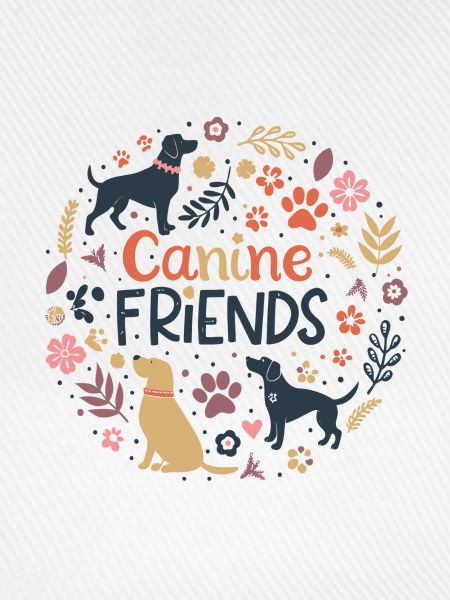 Canine Friends Blumenzirkel