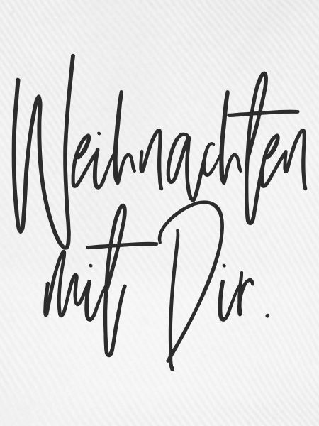 Weihnachten mit Dir Handschrift