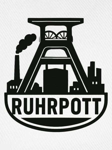 Ruhrpott Industrie Silhouette