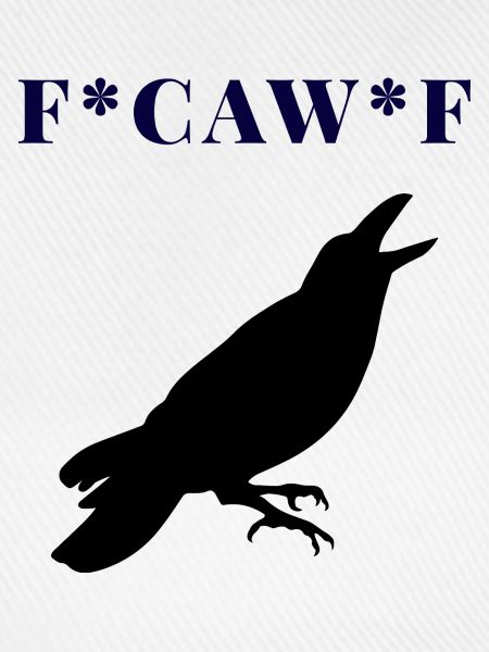 FCAWF Funny Crow Bird Design