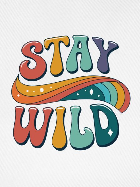 Stay Wild Regenbogenpalette