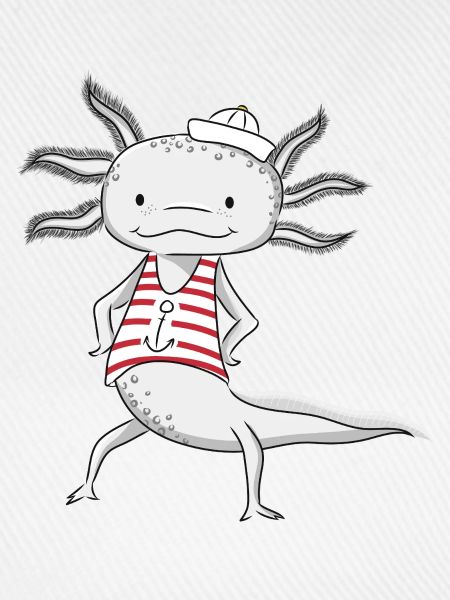 Axolotl Seemann