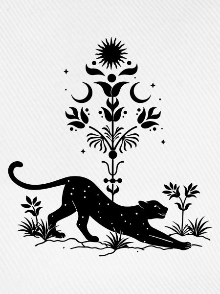 Cosmic Leopard Boho
