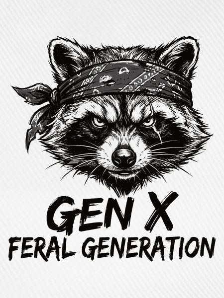 Waschbär Gen X Wilde Generation