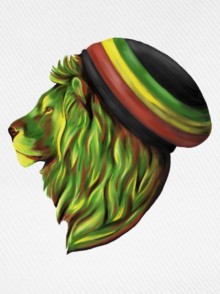 Rastafari Löwenkopf 