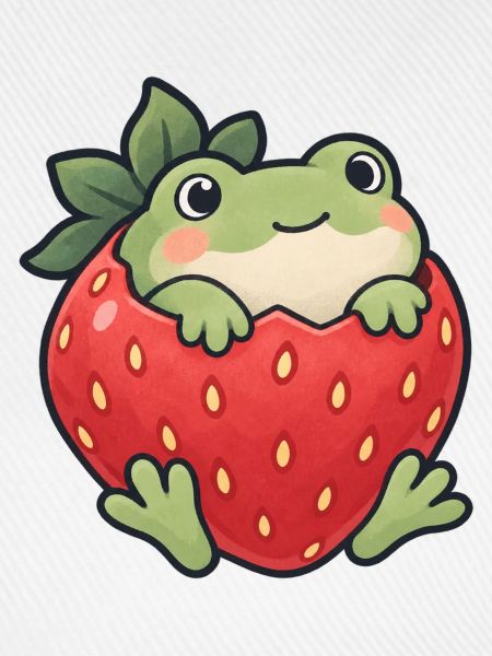 ErdbeerFrosch Charm