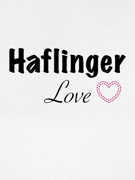 Haflinger Love