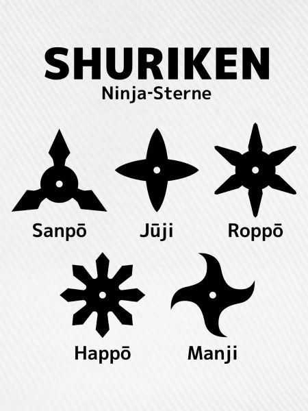 Shuriken - Ninja Sterne