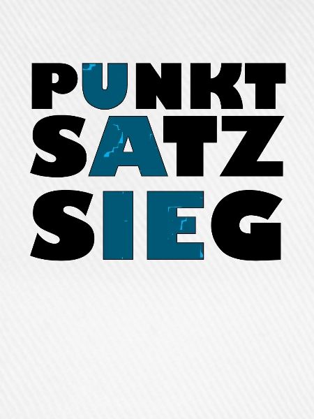 punkt satz sieg schwarz