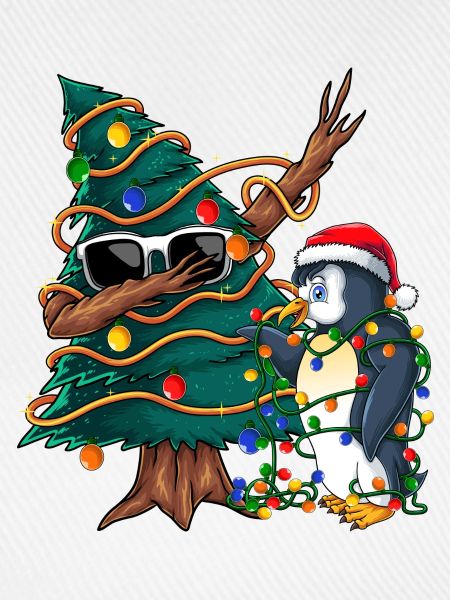 Dapping Tannenbaum -Dapping Weihnachtspullover