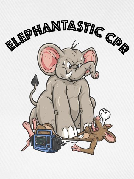 CPR Cartoon - Elephantasric CPR
