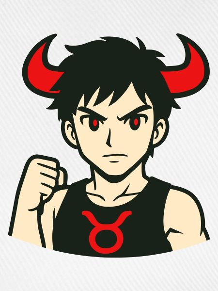 Dämon Taurus Anime Stil