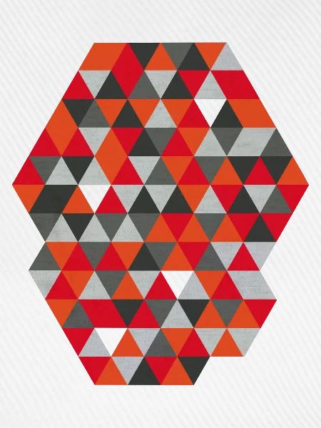 Geometrisches Hexagon Geometric Triangles 