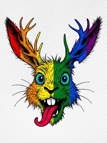 Regenbogen Raurackl