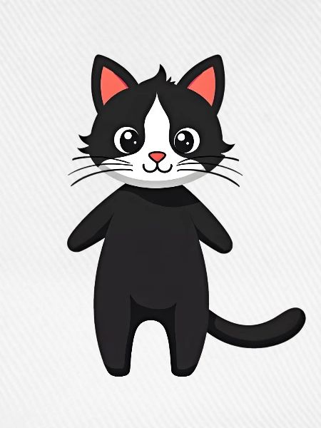 Schwarze Katze