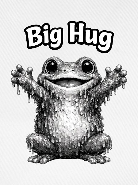 Frosch Umarmung
