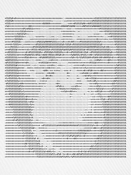 Affen-ASCII-Gesicht