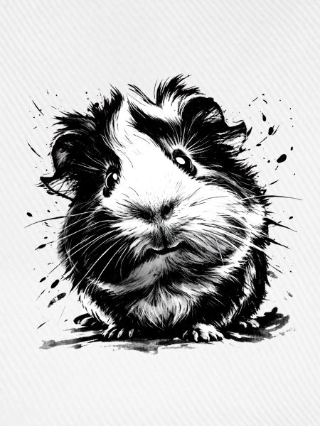 Meerschweinchen-Porträt