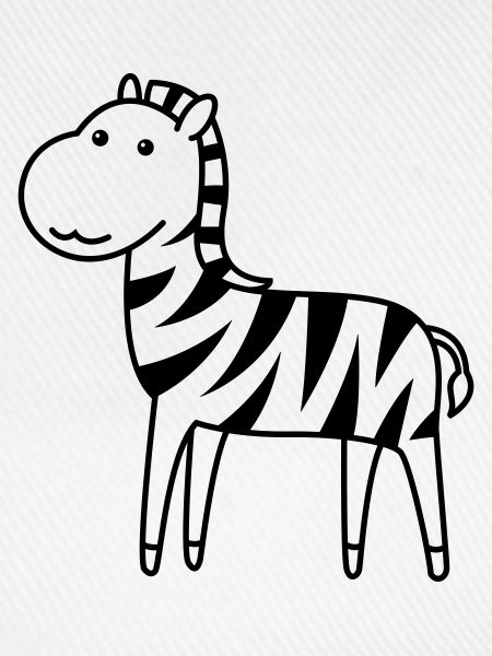 Zebra Comic Tier