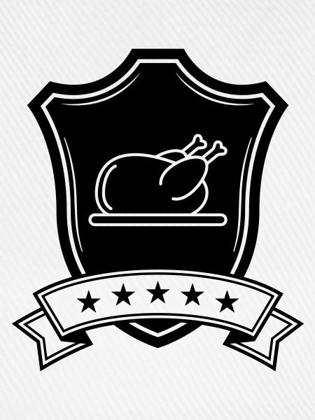 Hähnchen wappen