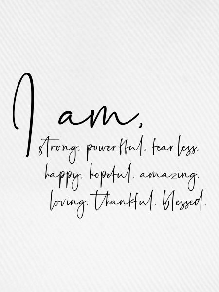 I am