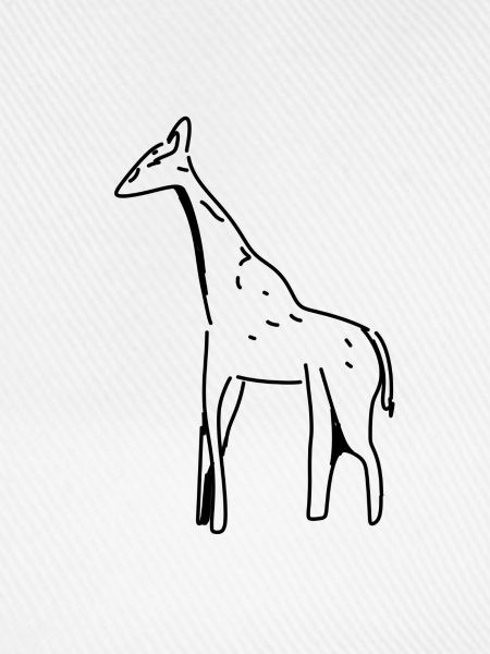 giraffe symbol säugetier tier