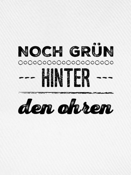 ich bin noch nicht reif