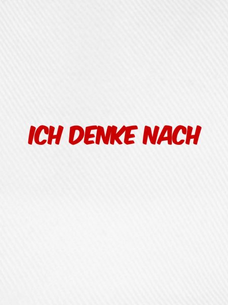 Ich denke nach