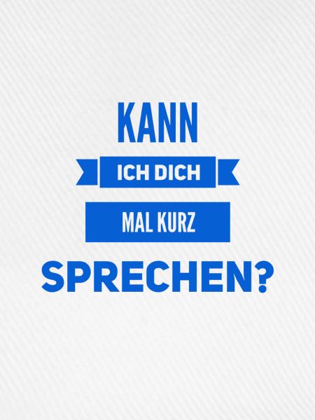 ich möchte sprechen