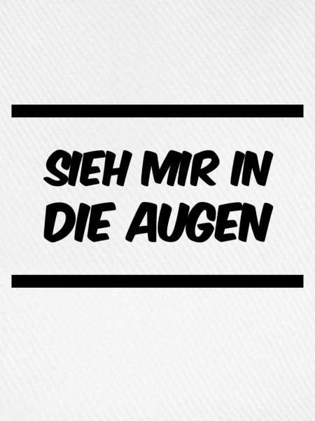 sieh mich bitte an