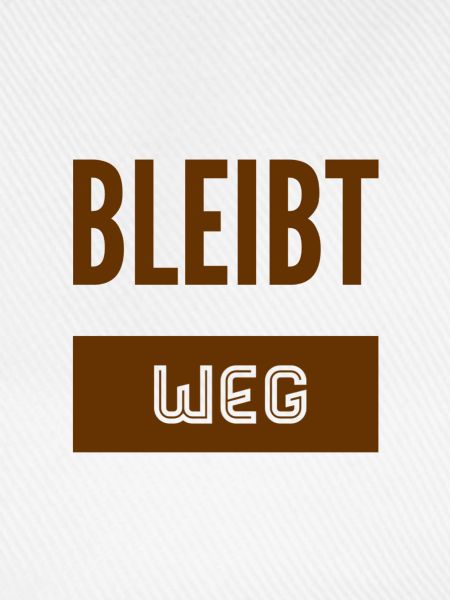 bitte halten sie Abstand