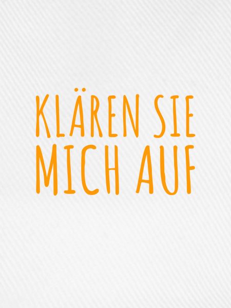 einfach mal aufklären