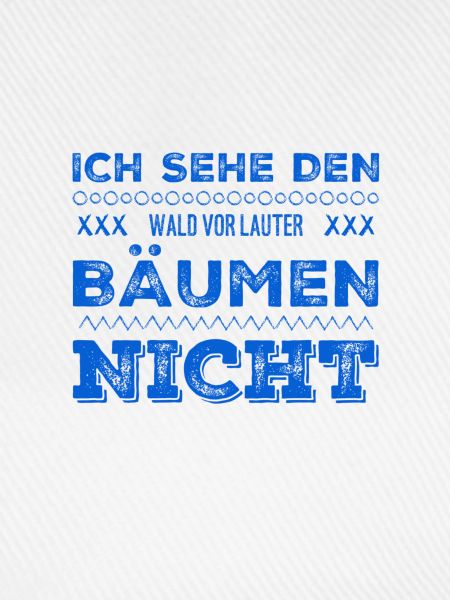 ich sehe schlecht