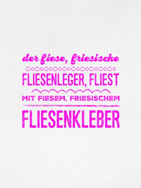 der fiese, friesischer Fliesenleger
