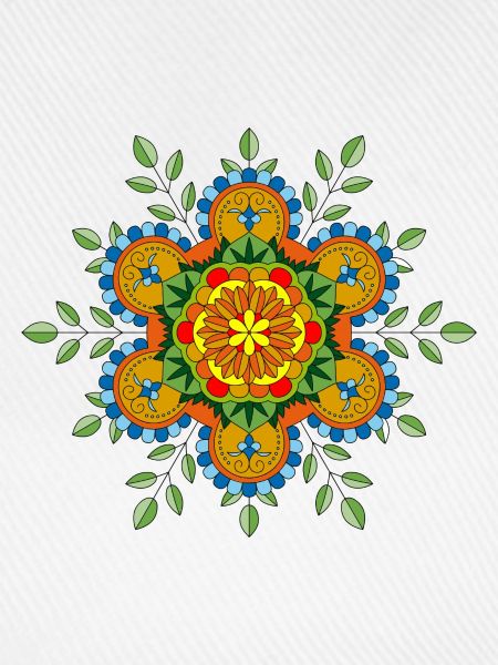Blumen Mandala