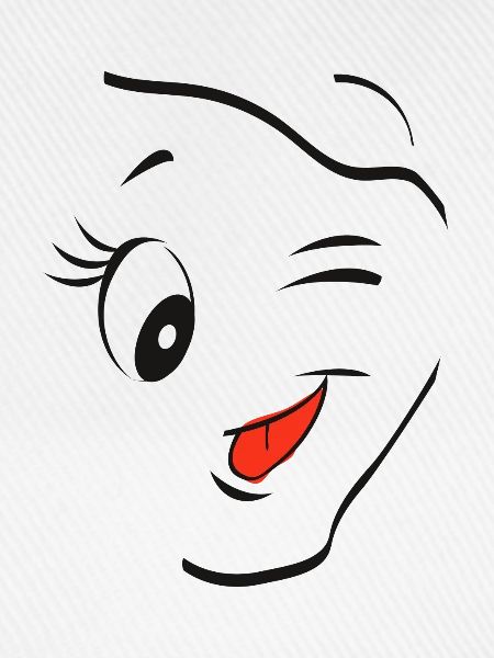 Zwinker Smiley