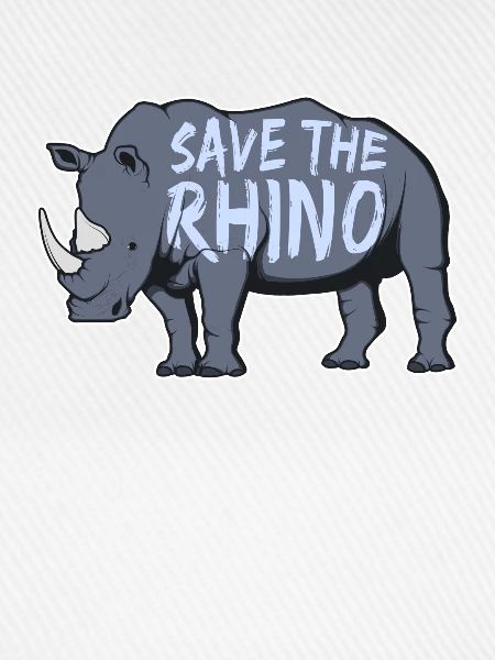 Nashorn Bedrohte Tierart