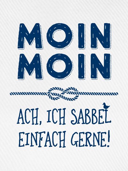 Moin Kapitän maritimer Schnack