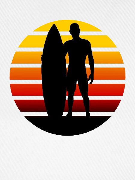 Surfer Retro Design