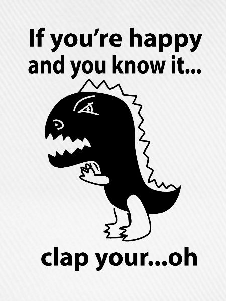 Dino T-Rex Klatschen