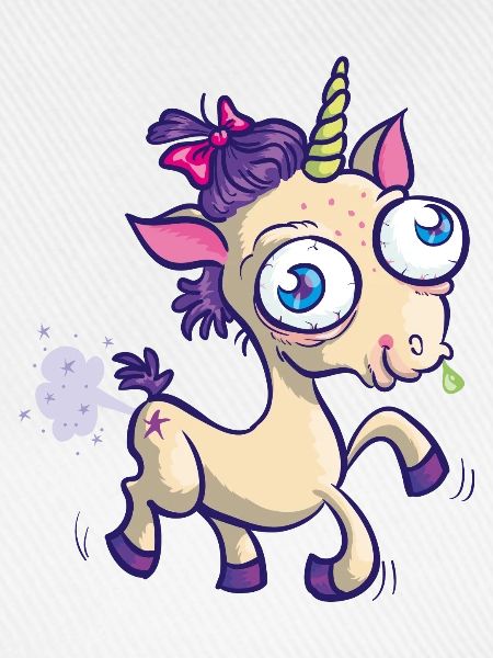 Hässliches Einhorn