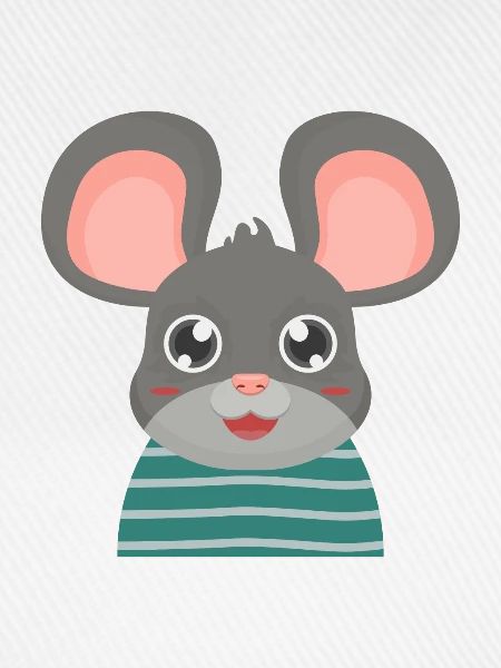 Maus mit großen Ohren