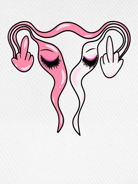 Eierstöcke / Gebärmutter mit Lashes