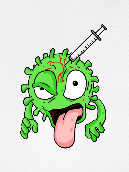 Virus geimpft