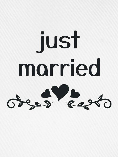 just married