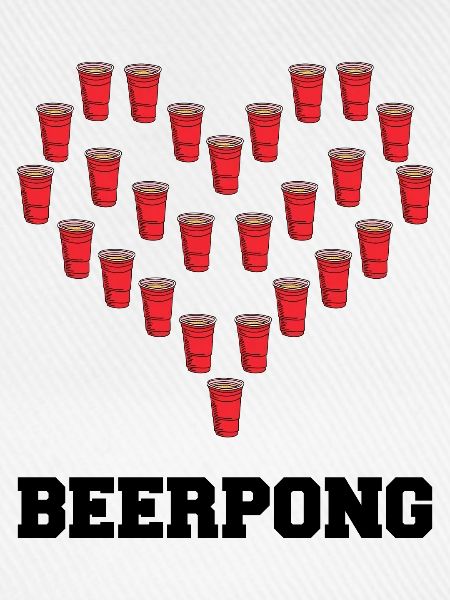 Beerpong Herz Bierpong